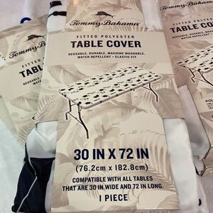 Graduation Tommy Bahama Graduation Theme Fitted Polyester Table Cover NWOT
